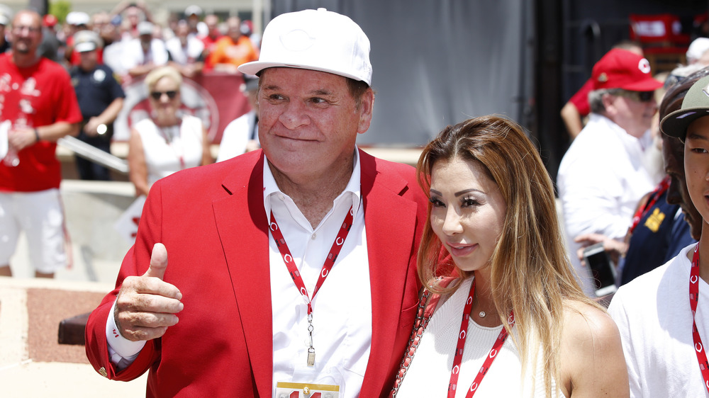 Pete Rose and Kiana Kim