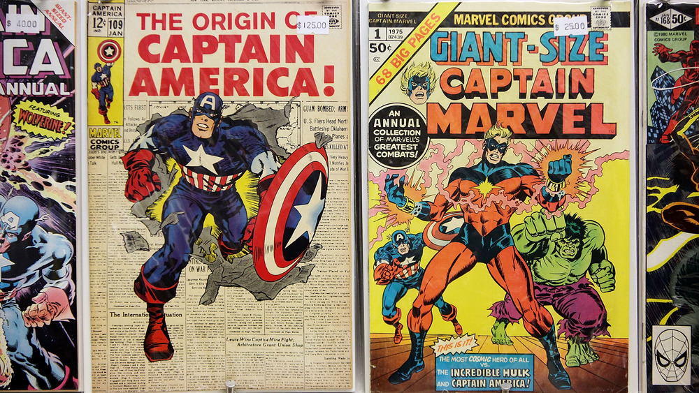 Vintage comic books