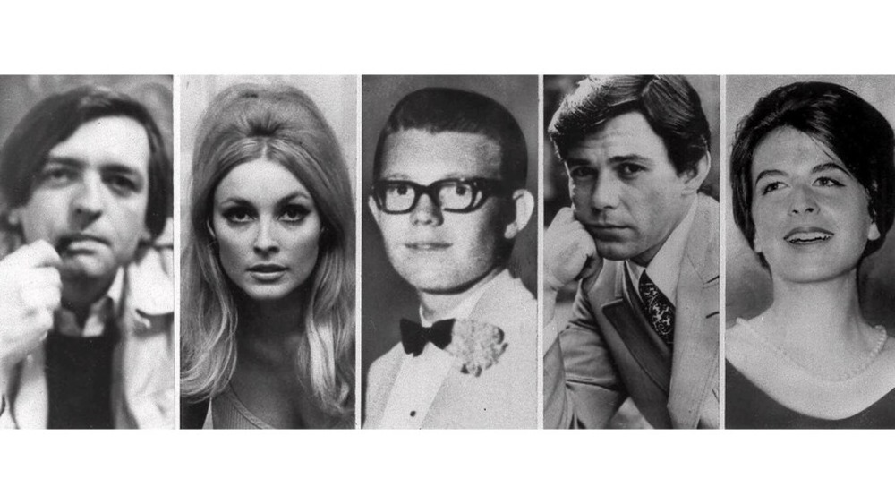 The five victims slain the night of Aug. 9, 1969, at the Benedict Canyon estate of Roman Polanski: from left, Voytek Frykowski, Sharon Tate, Steven Parent, Jay Sebring and Abigail Folger. The next night, Rosemary and Leno LaBianca, who lived across town, were stabbed to death in their home