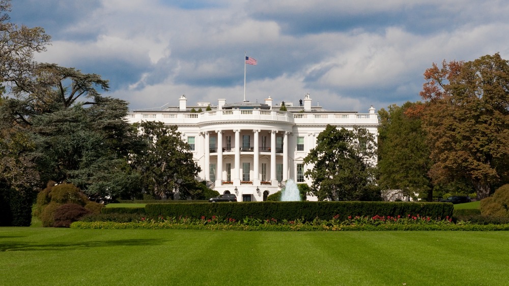 North facade of the White House, 2011