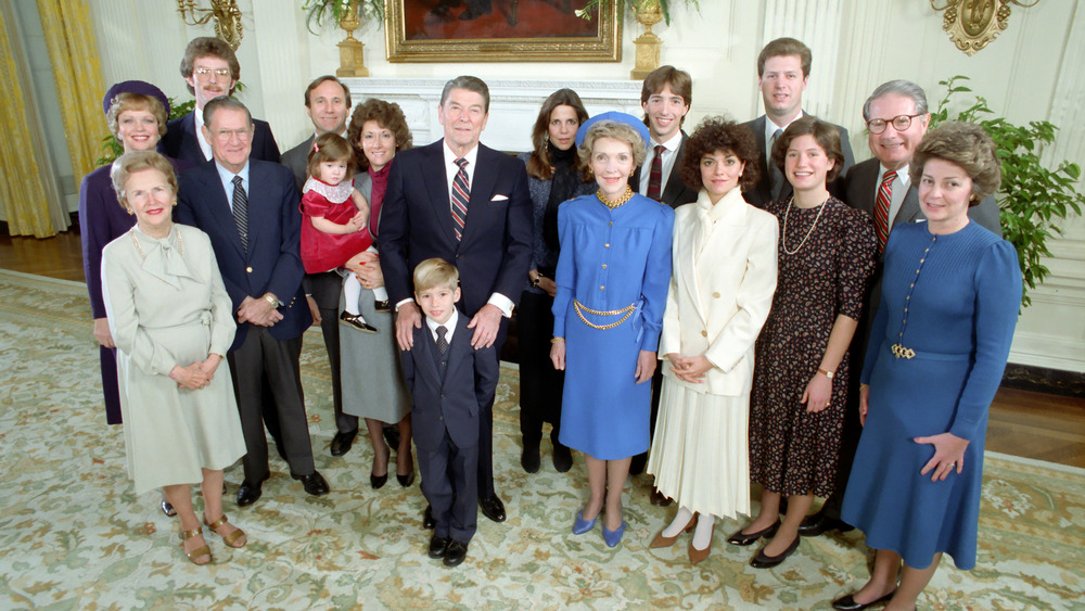 Inaugural Family Photo , Reagan family, 1985