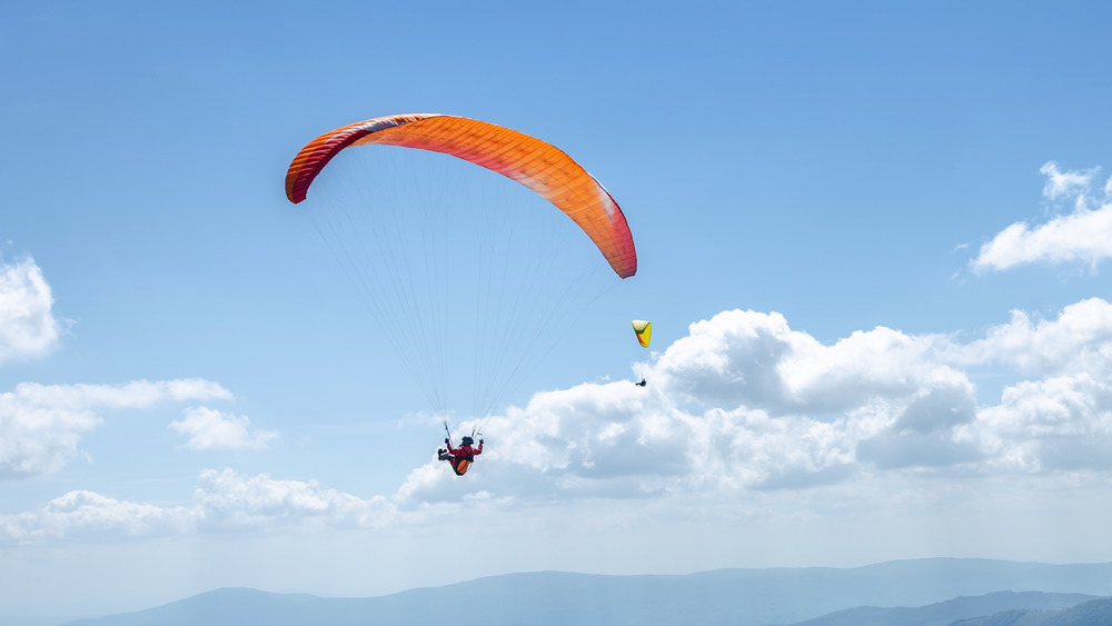 A paraglider