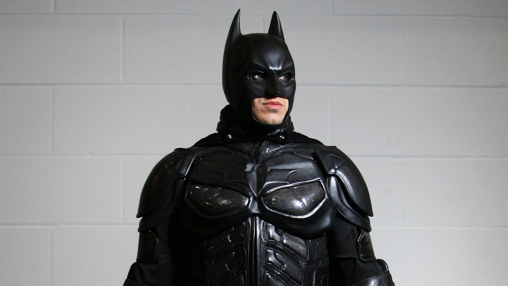 Man dressed as Batman