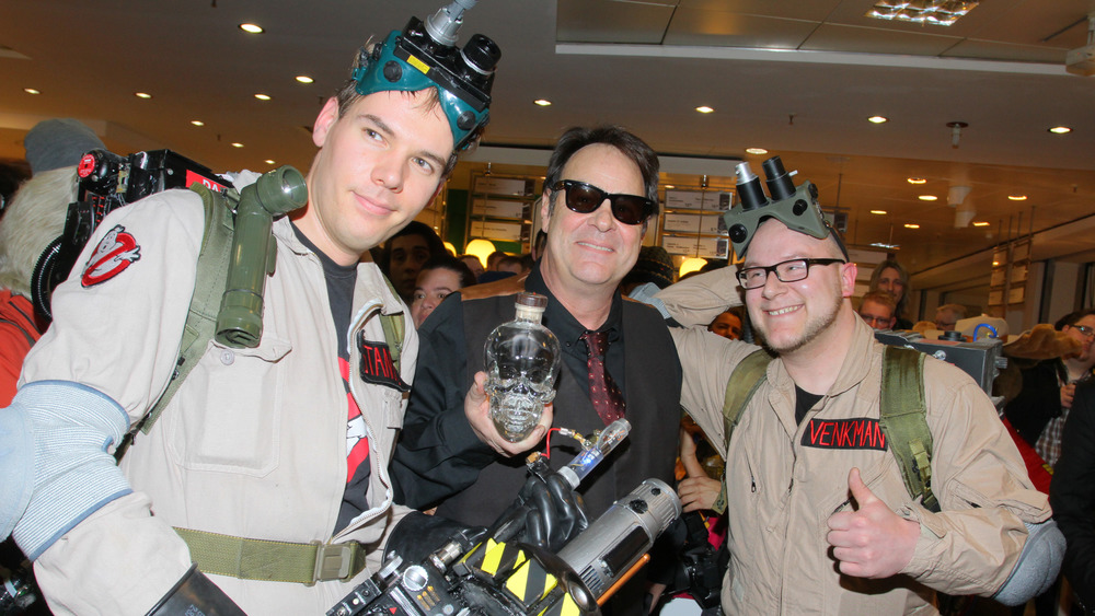 Aykroyd with Ghostbusters fans
