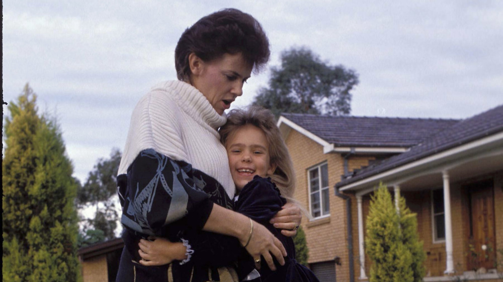 Lindy with her fourth child shortly after release