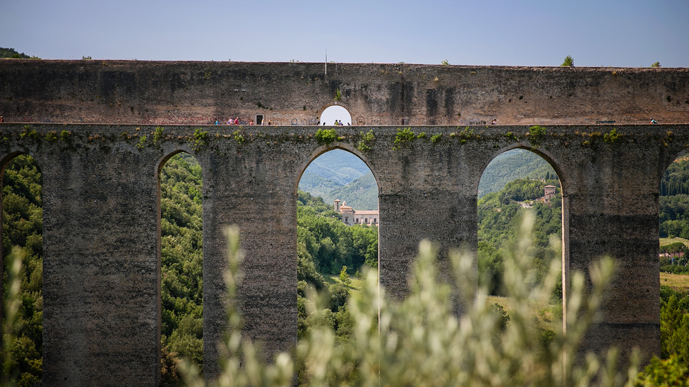 Ponte dell Torri, Spoleto, Italy