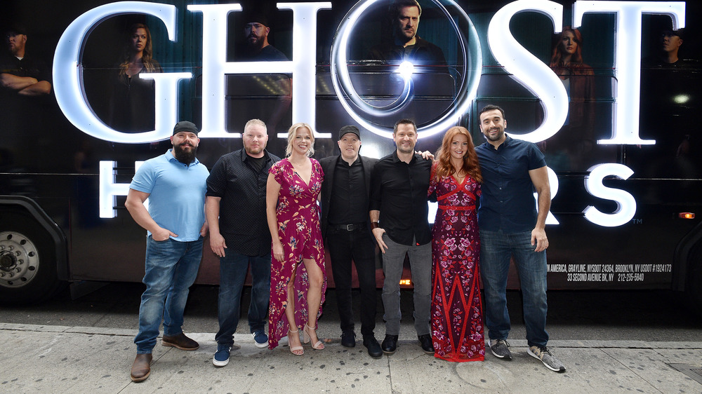 The cast of Ghost Hunters