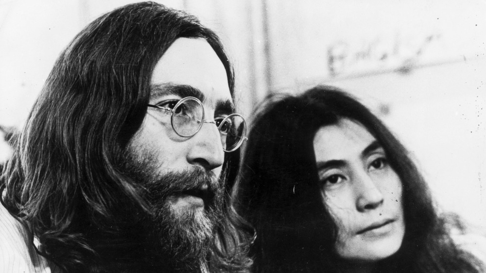 John Lennon and Yoko Ono 1969