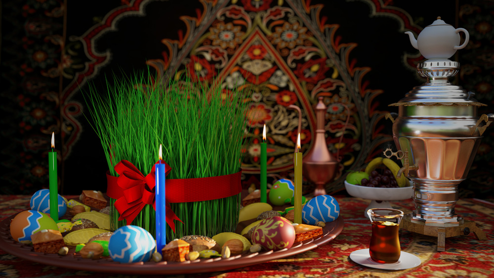 table set for nowruz