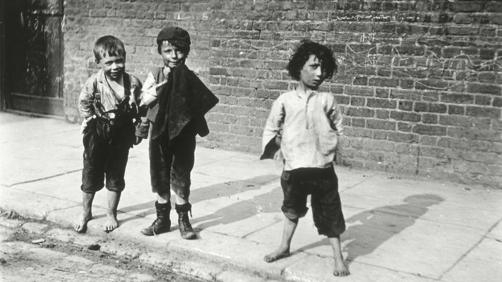 Victorian Street Urchins in London