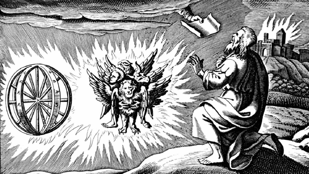 Ezekiel's cherubim and ophanim