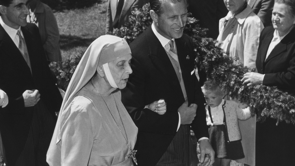 Princess Alice of Battenberg and Prince Philip, Duke of Edinburgh