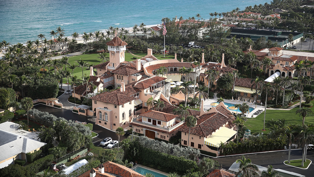Mar-a-Lago viewed from above.