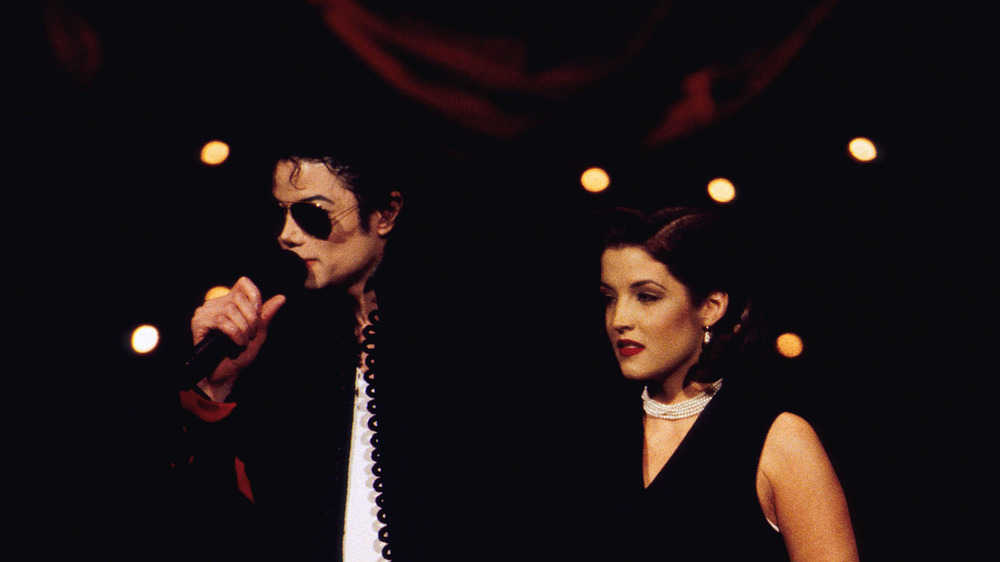 Michael Jackson and Lisa Marie