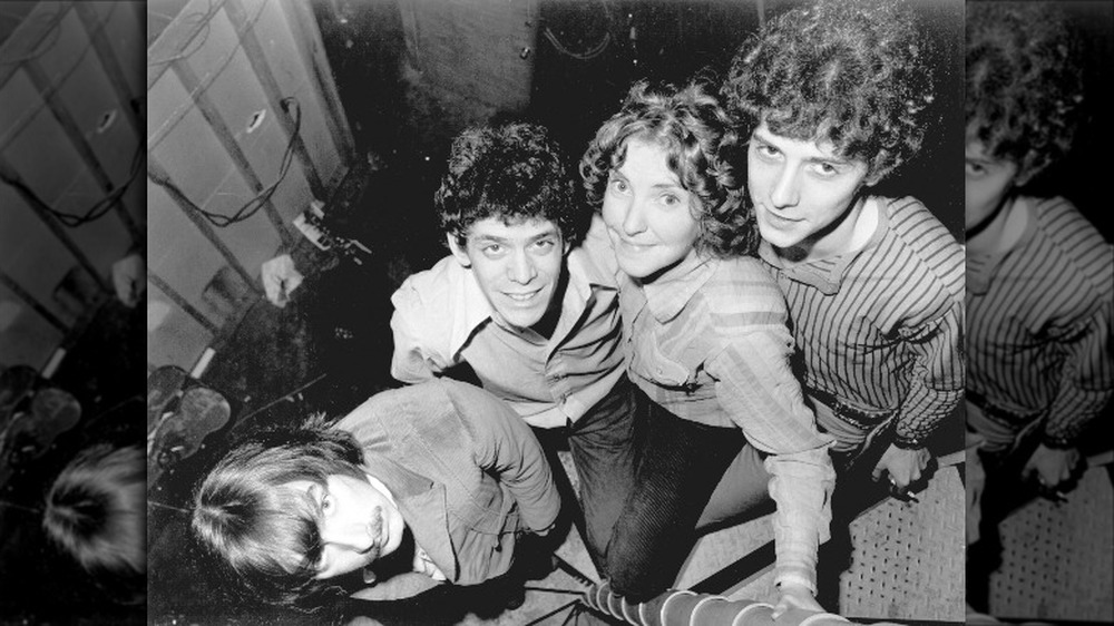 The Velvet Underground pose for a portrait