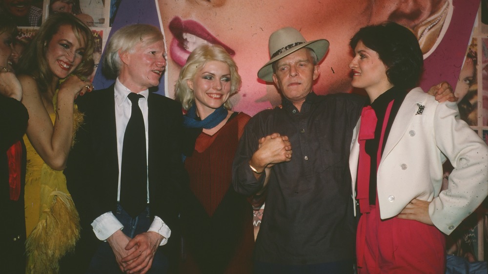 Jerry Hall, Andy Warhol, Debbie Harry, Truman Capote, and Paloma Picasso