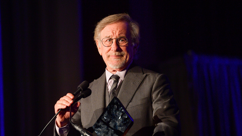 Steve Spielberg at podium