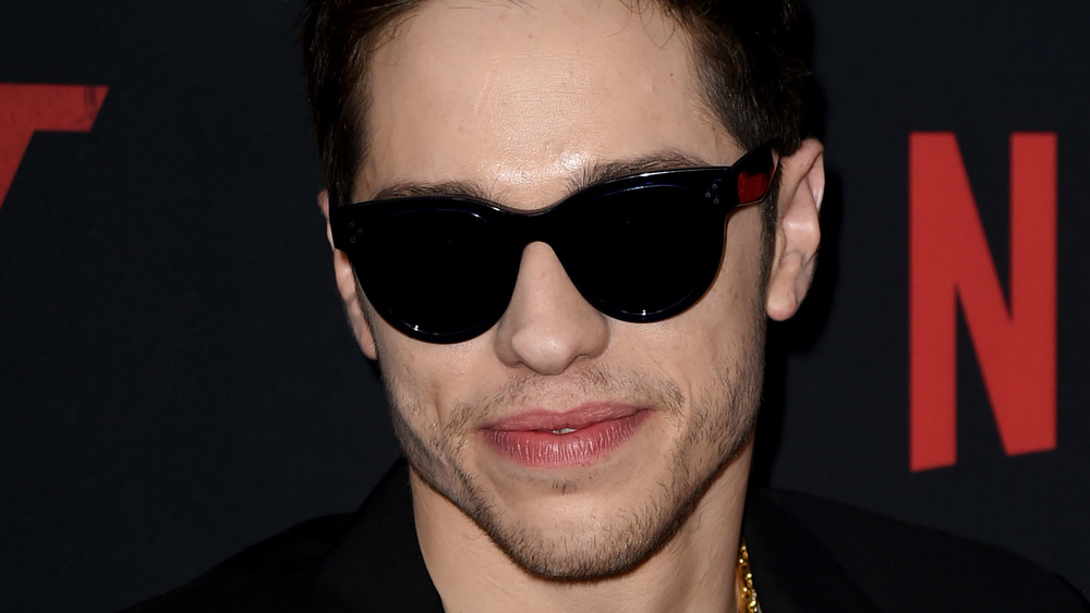 Pete Davidson wearing sunglasses