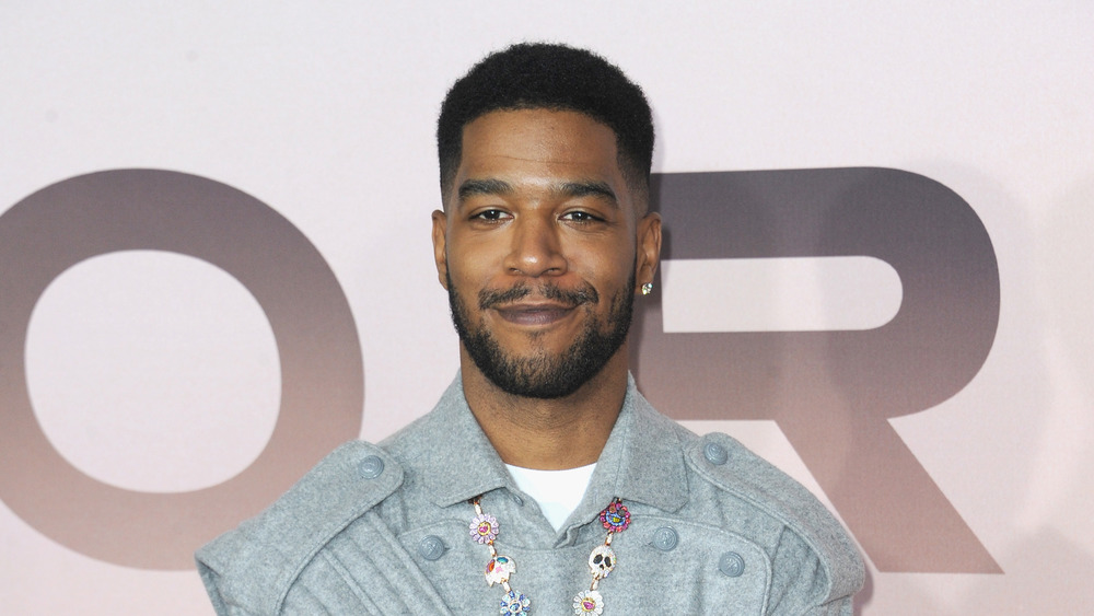 Musician Kid Cudi smiling 