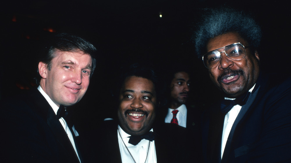 Donald Trump and Don King smiling 