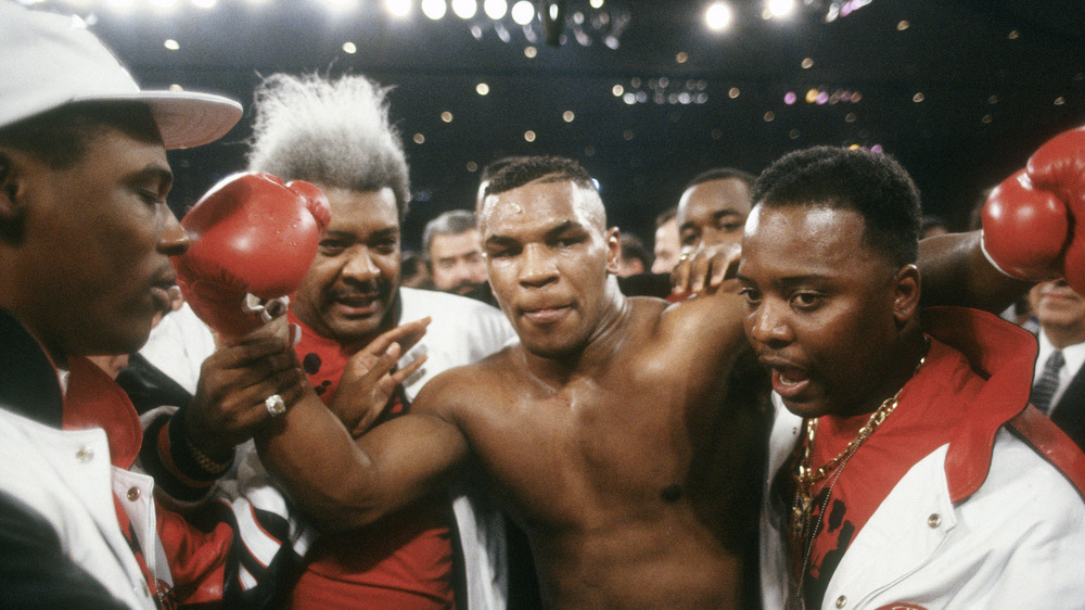 Mike Tyson in the ring