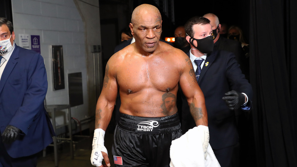 Mike Tyson shirtless 