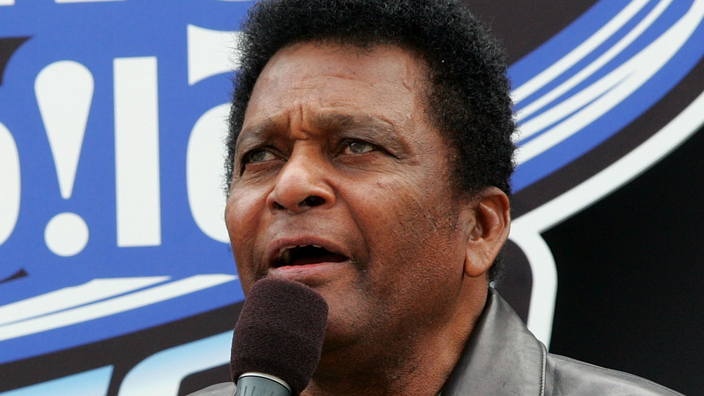 Charley Pride singing