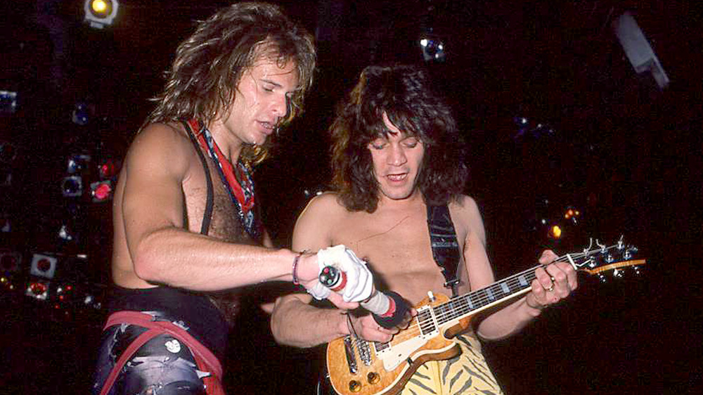 Roth and Eddie Van Halen 1984