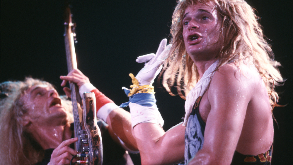 David Lee Roth double exposure