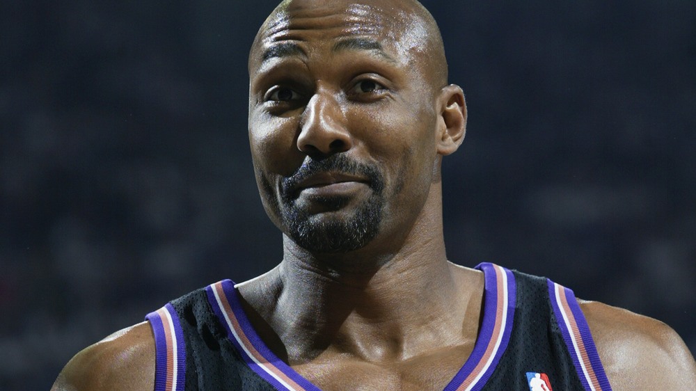 Karl Malone in uniform, 2003