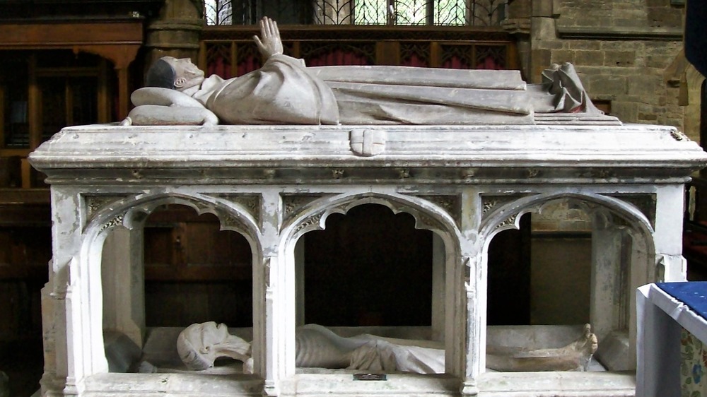 The cadaver tomb of Archdeacon Sponne