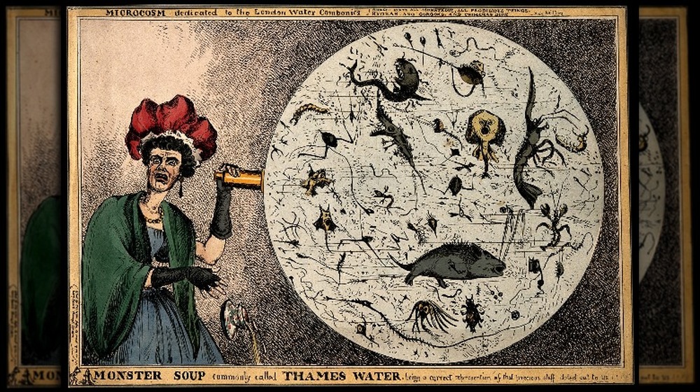 micrscopic illustration of thames water