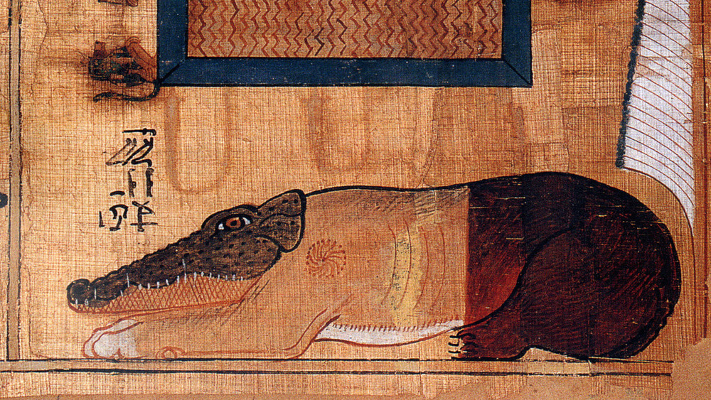 One of the earliest images of Ammit
