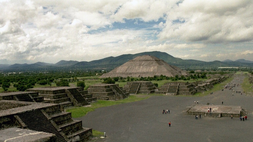 Pyramids in Teotihuacan
