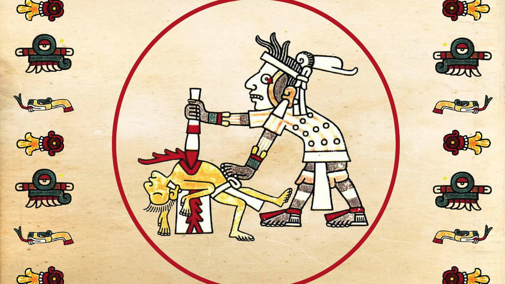 Aztec human sacrifice