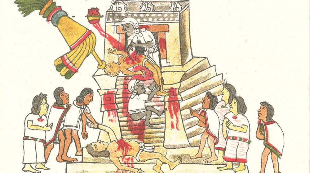 Excerpt from Aztec Codex Mendoza