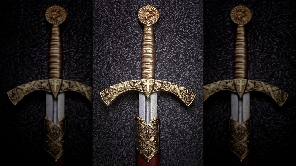 An ancient collectible sword