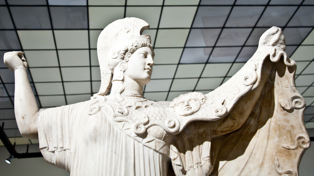 statue of athena