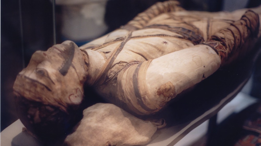 laying mummy british museum 