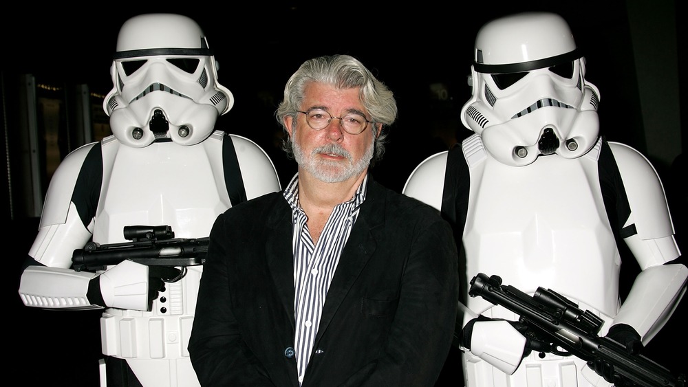George Lucas and storm troopers