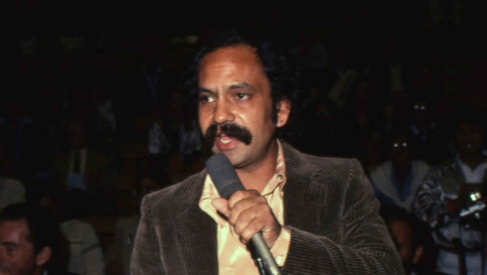 Cheech Marin with a mustache