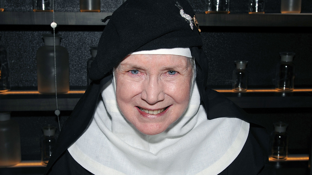 Mother Dolores Hart smiles, 2017