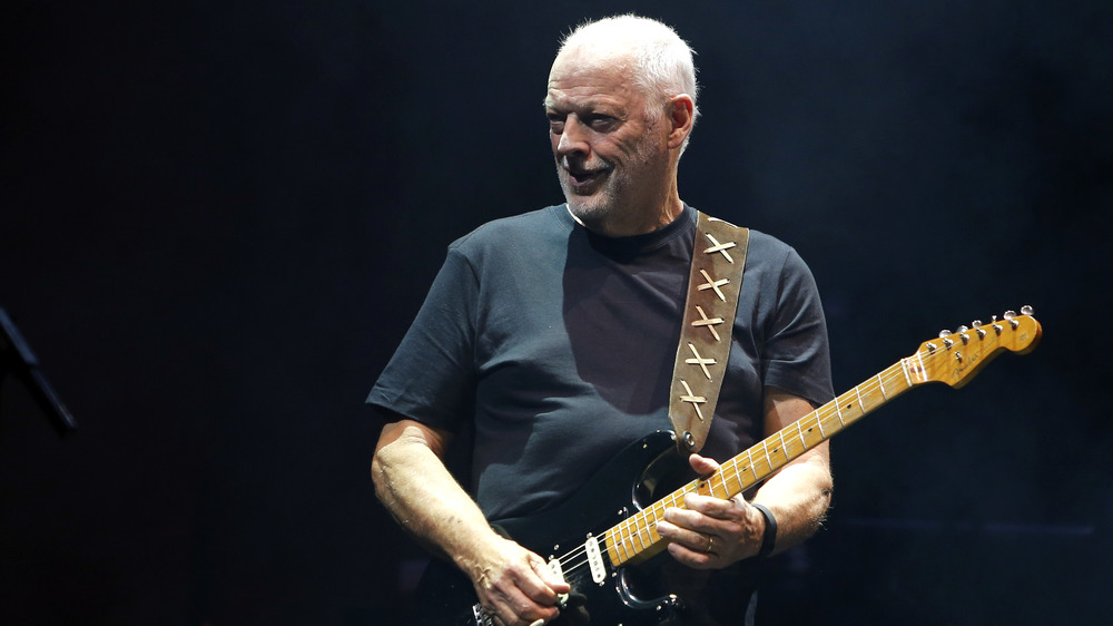 David Gilmour smiling
