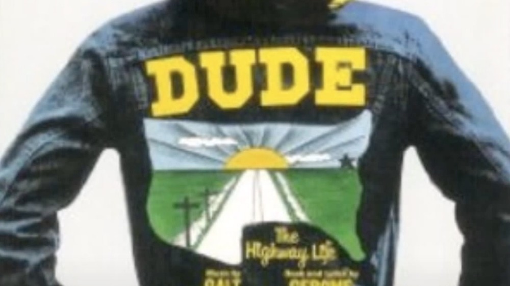 Dude (The Highway Life) album with man wearing jean jacket
