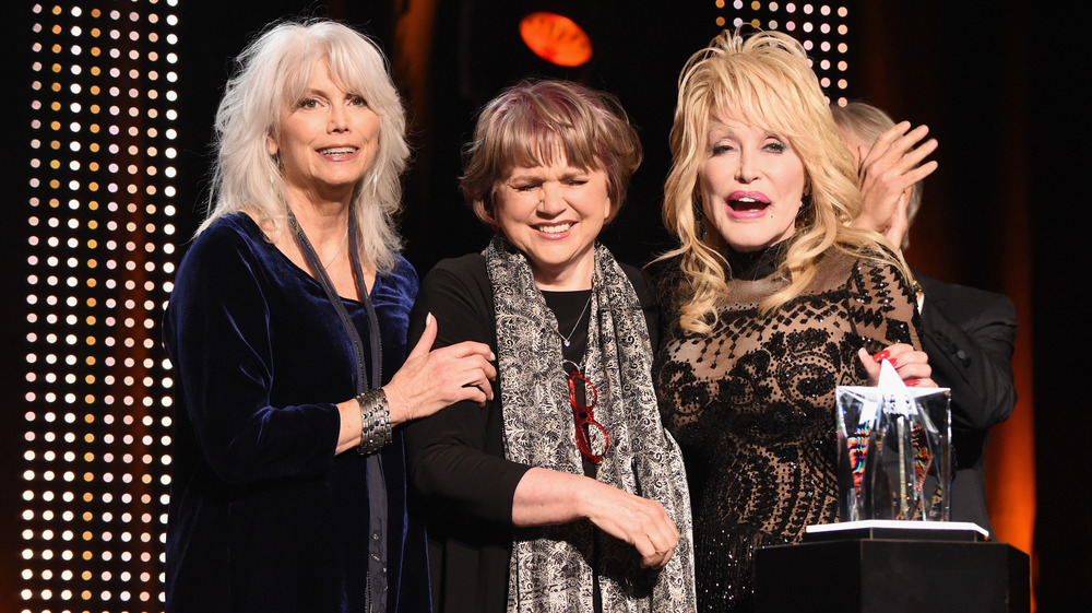 Emmylou Harris, Linda Ronstadt, and Dolly Parton