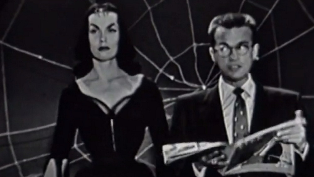 Vampira in a a 1950s TV appearance