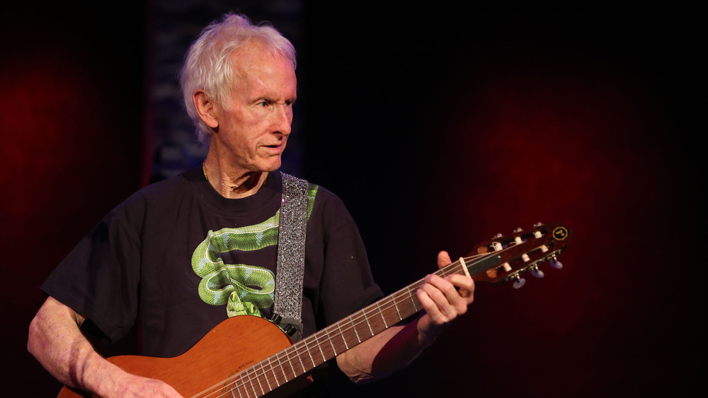 Robby Krieger playing guitar