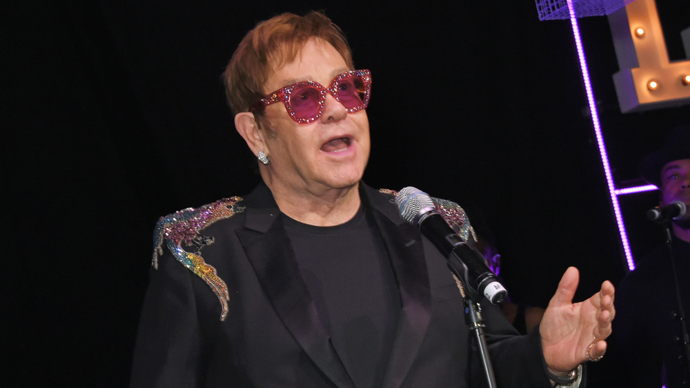 Elton John Performing