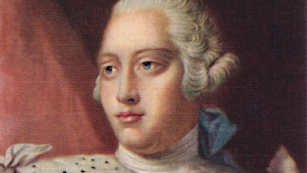 Painting of King George III