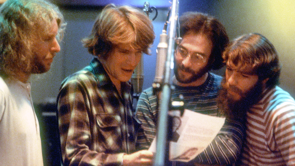 Creedence Clearwater Revival in recording studio